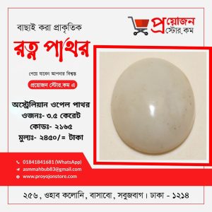 Opal Stone Australian ওপেল পাথর