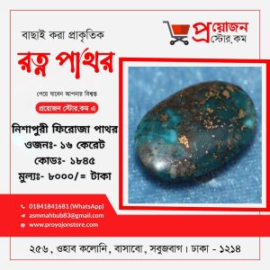 Nisha Puri Feroza Stone নিশাপুরী ফিরোজা পাথর